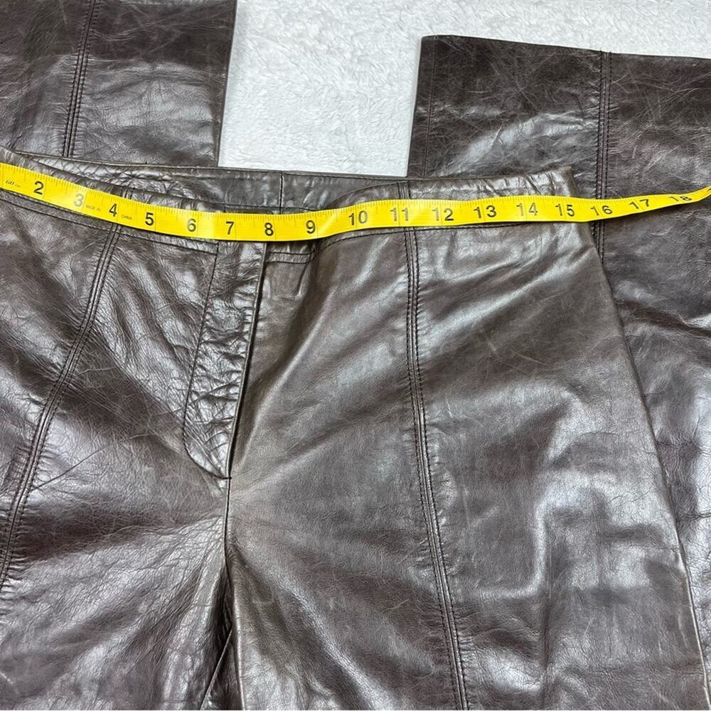 DKNY Y2K genuine leather pants - Picture 8 of 10